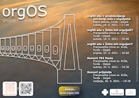 a flyer with the words orgos on it